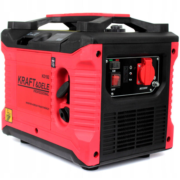 Generator curent silentios Kraft&Dele KD192, 230V, 1.5CP, stabilizator tensiune (AVR)