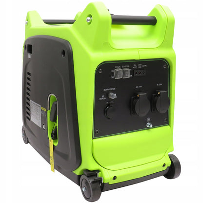 *BLACK-FRIDAY* Generator curent silentios profesional Kraft&Dele KD681, 230V, stabilizator tensiune AVR , roti transport