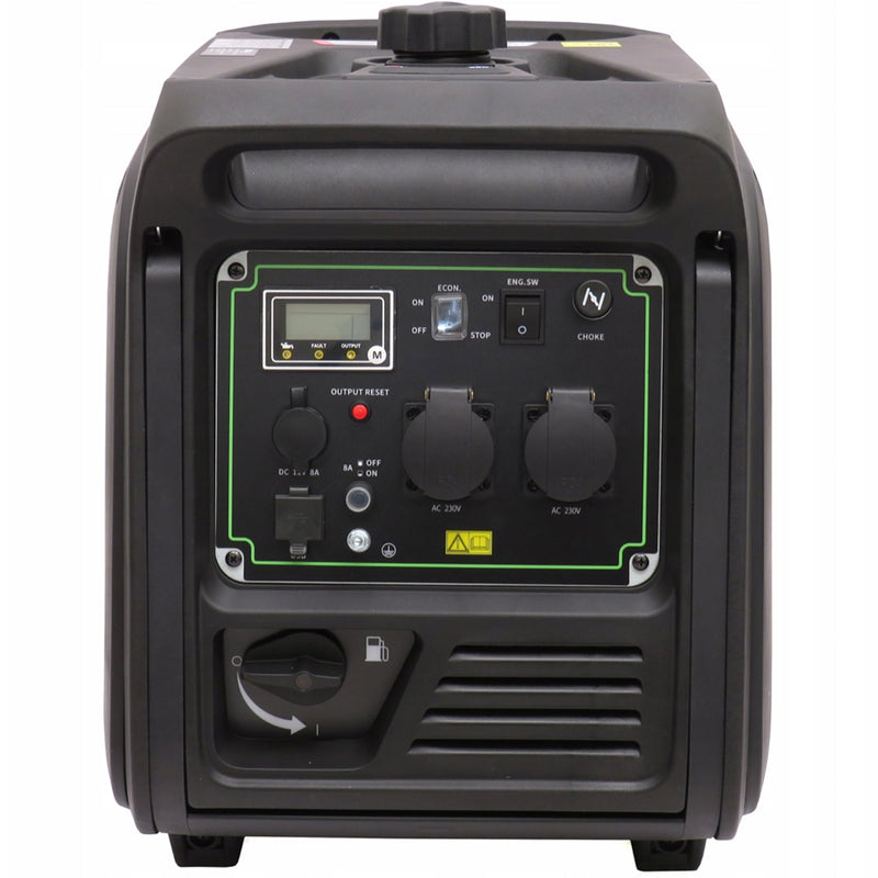 *OFERTELE-IEPURASULUI* Generator curent silentios profesional Kraft&Dele KD686, 230V, 4 timpi, stabilizator tensiune (AVR), roti transport, accesorii incluse