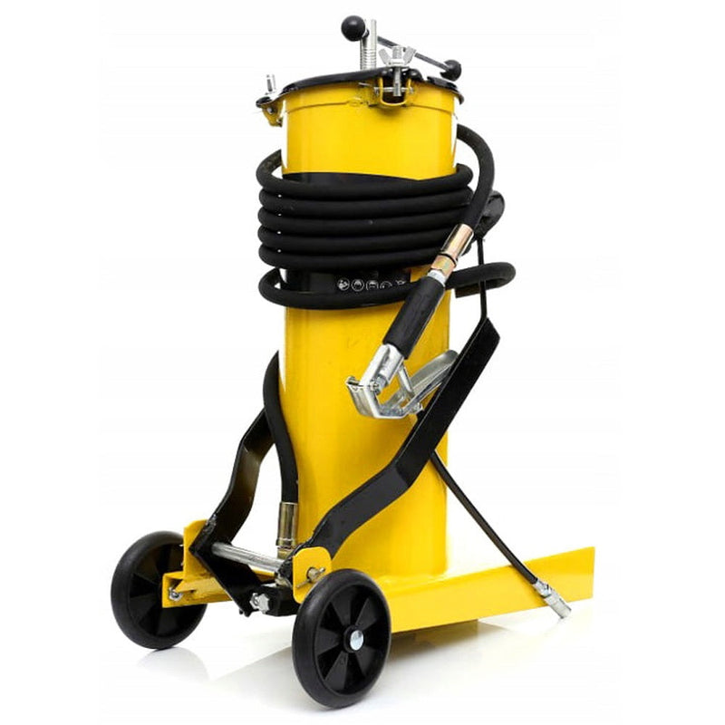 *OFERTELE-IEPURASULUI* Gresor pneumatic KRAFTSON % Import Polonia %  1441, capacitate 6l, 25mPa, profesional, pentru vaselina, unsori