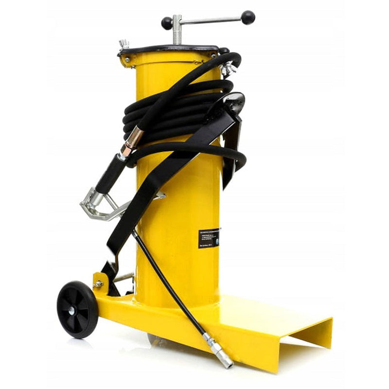 Gresor pneumatic KRAFTSON % Import Polonia %  1441, capacitate 6l, 25mPa, profesional, pentru vaselina, unsori