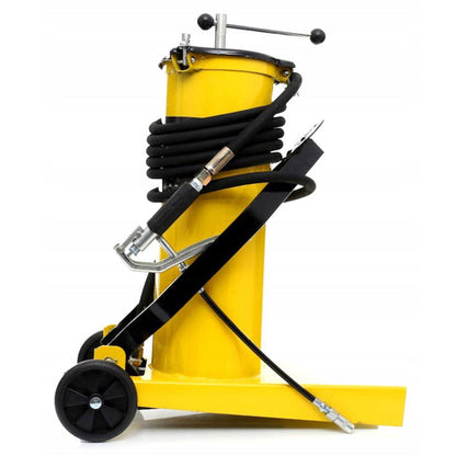 Gresor pneumatic KRAFTSON % Import Polonia %  1441, capacitate 6l, 25mPa, profesional, pentru vaselina, unsori