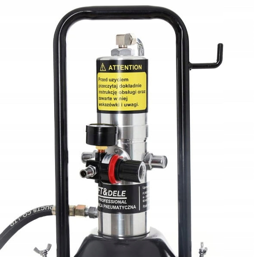 Gresor pneumatic capacitate 12l, profesional, pentru vaselina si unsori, POLSKI K1443, Poza7