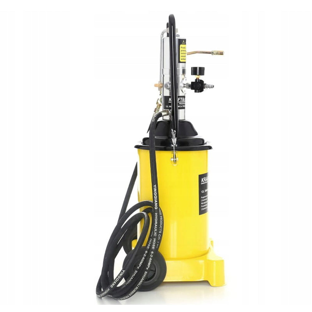 Gresor pneumatic capacitate 12l, profesional, pentru vaselina si unsori, POLSKI K1443, Poza6