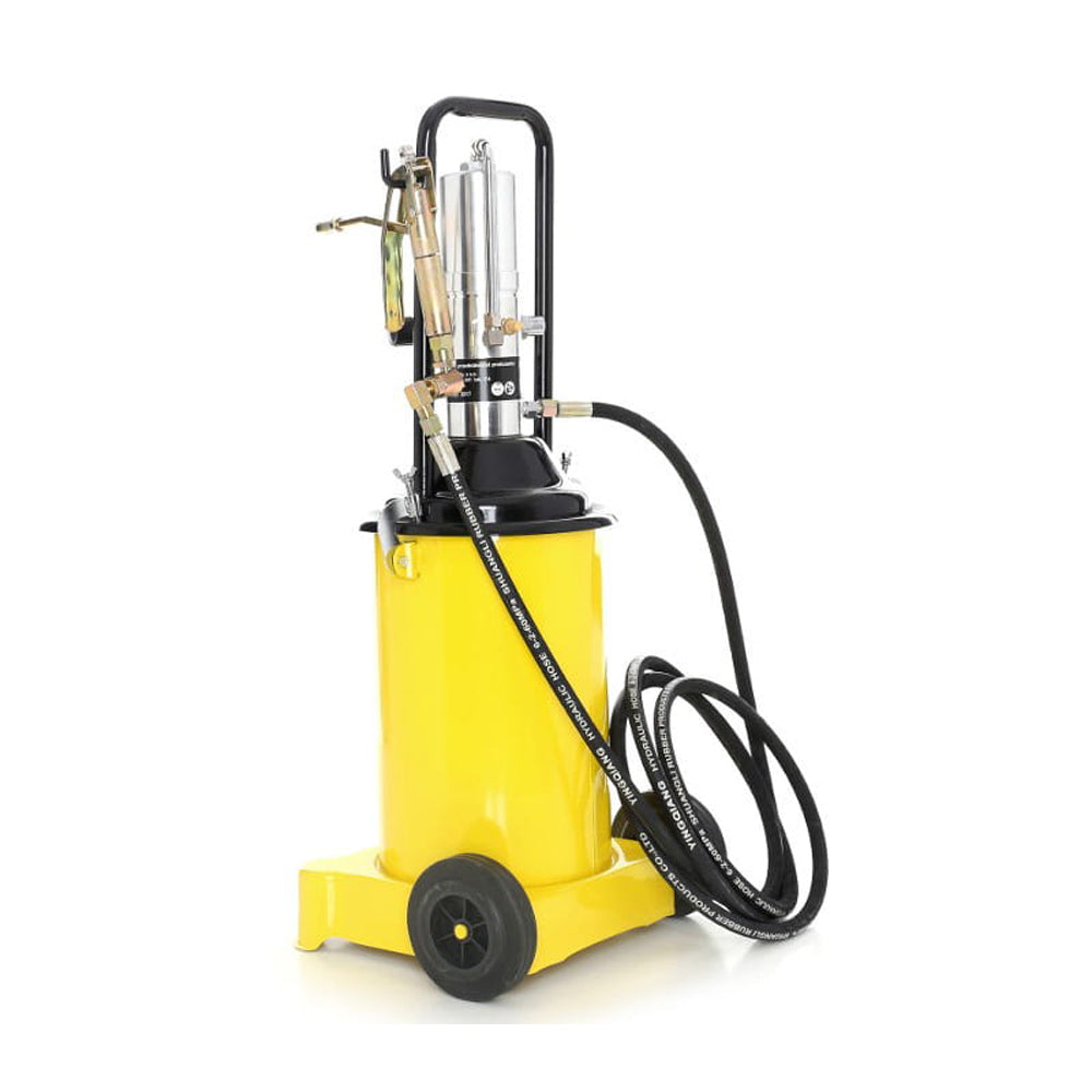 Gresor pneumatic capacitate 12l, profesional, pentru vaselina si unsori, POLSKI K1443, Poza4