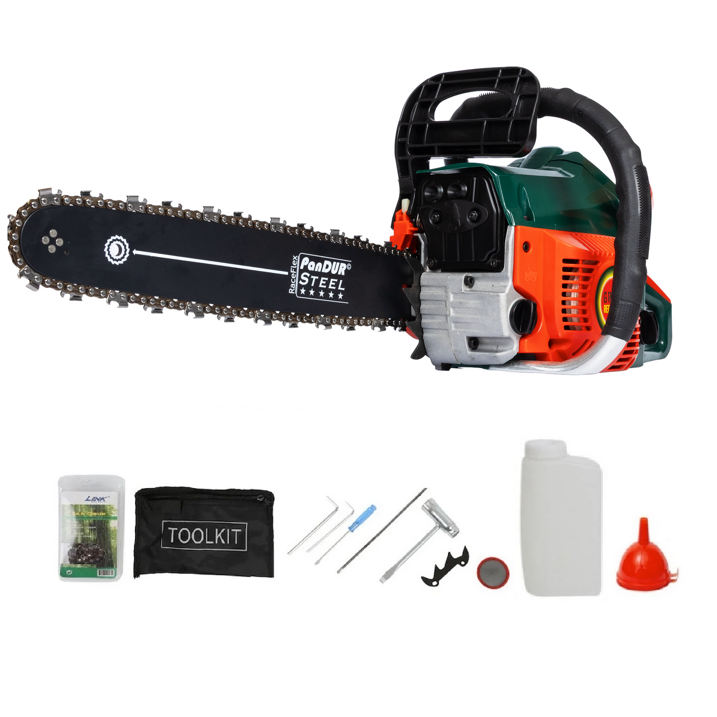 Drujba Benzina LIDERMAN, 7Cp, 10000Rpm, Accesorii Incluse