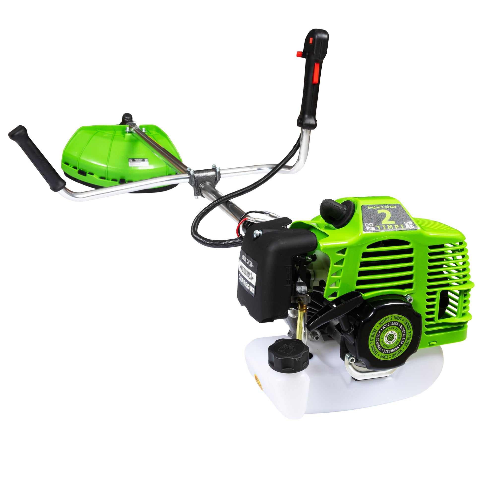 Set Motocoasa E-FERMIERUL GT6HP-BM-2T, GREEN-Neon, 9.6CP + Cap Set Motocoasa E-FERMIERUL GT6HP-BM-2T, GREEN-Neon, 9.6CP + Cap