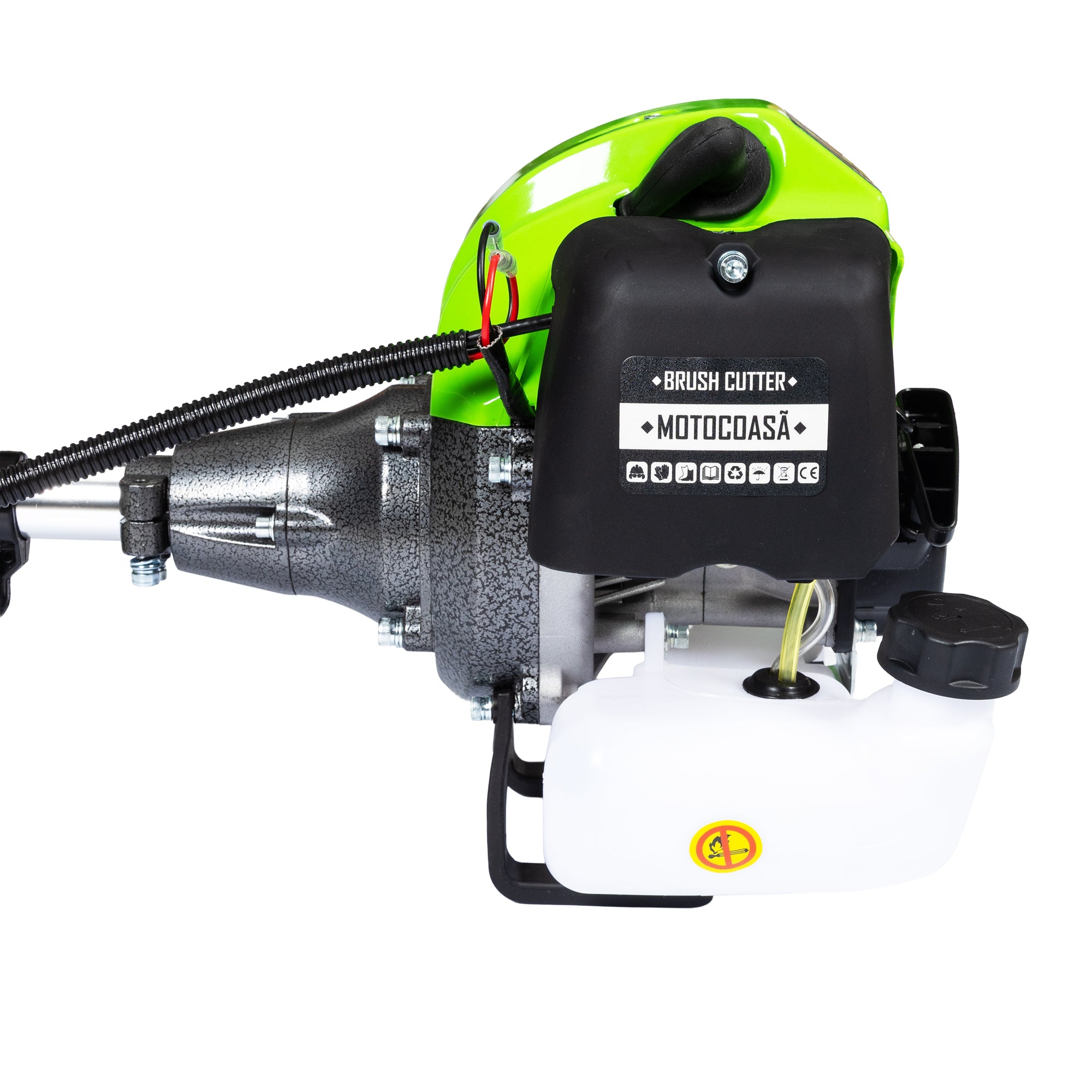 Set Motocoasa E-FERMIERUL GT6HP-BM-2T, GREEN-Neon, 9.6CP + Cap