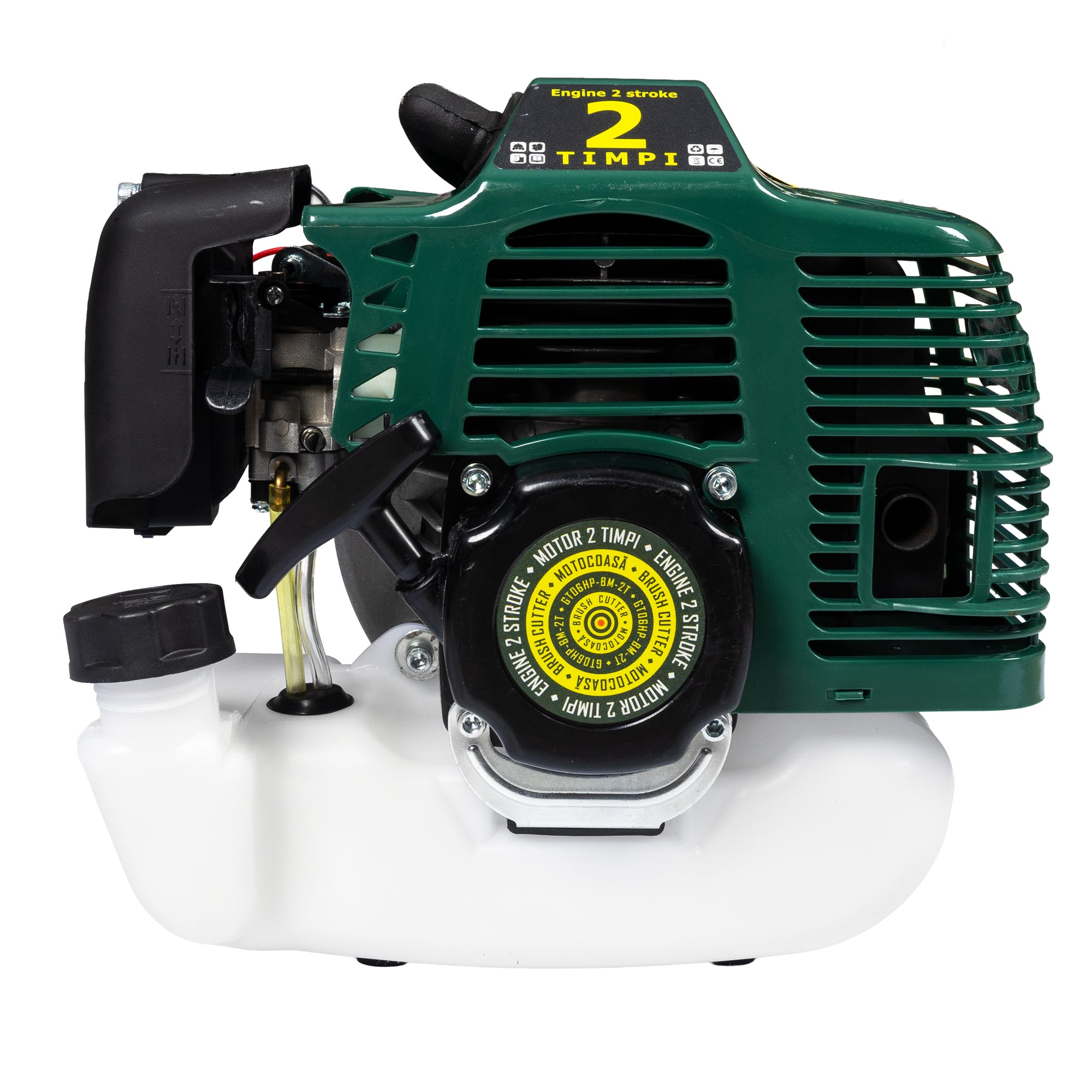 Set Motocoasa LIDERMAN GTO6HP-BM-2T, GREEN-Racing, 9.7CP + Cap