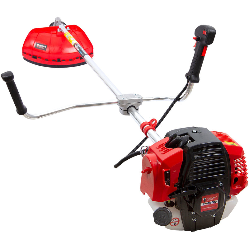 *SPRING-BuZZ* Motocoasa 7.2CP YAMATO® WarpSpeed X8000, 10.000 RPM, + Cap Drujba, 12 Accesorii Incluse, Vidia