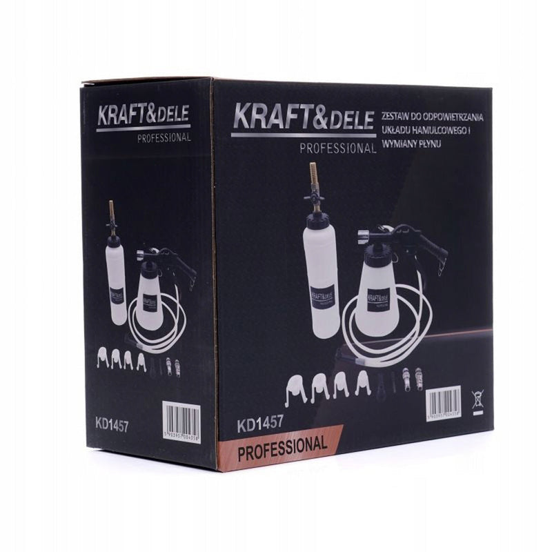 *OFERTELE-IEPURASULUI* Kit pentru inlocuirea scurgerea/inlocuirea lichidului de frana KRAFTSON % Import Polonia %  1457, 0.75l
