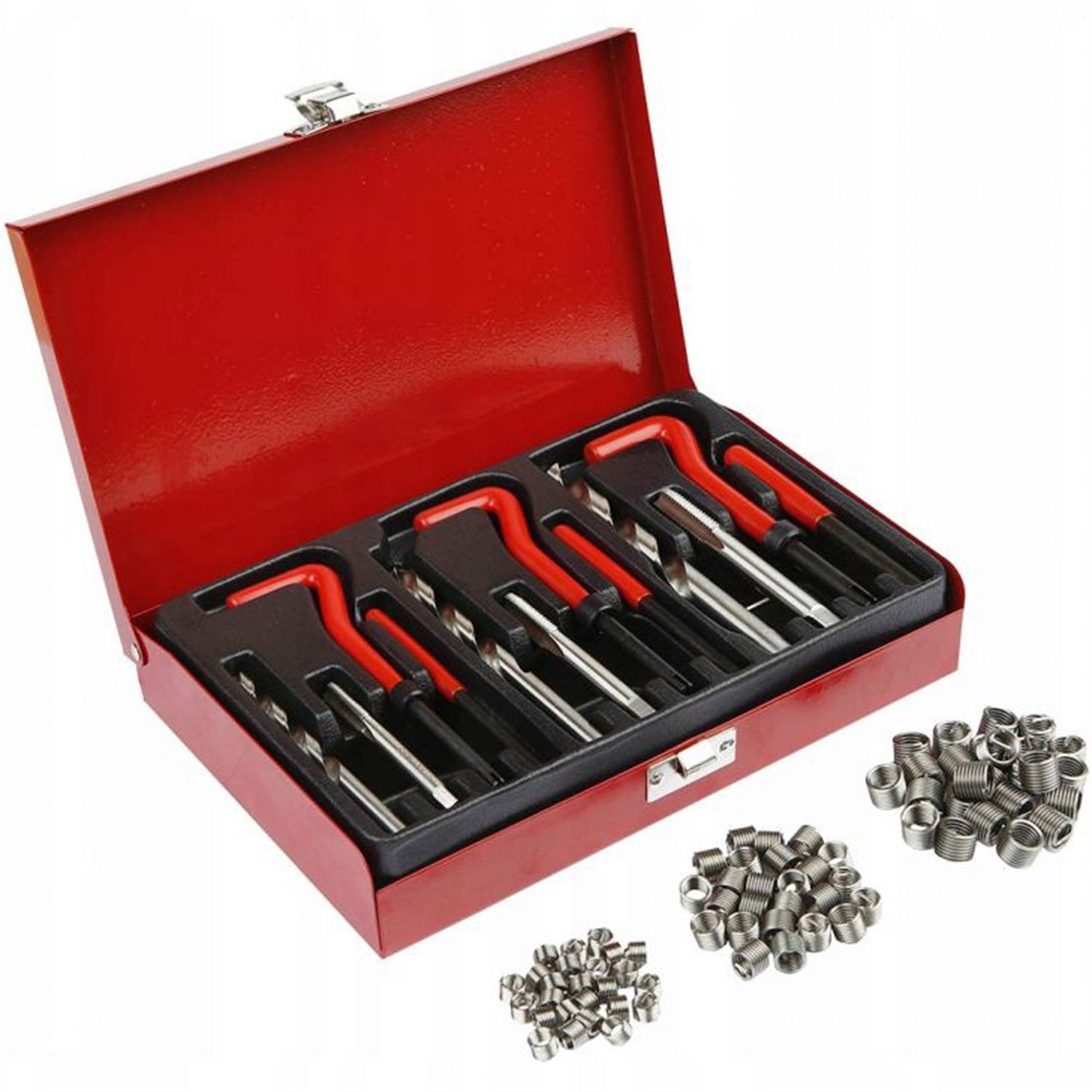 Kit reparatie filete prin bucsare, contine 88 elemente, valiza de transport inclusa, POLSKI K10591, Poza3