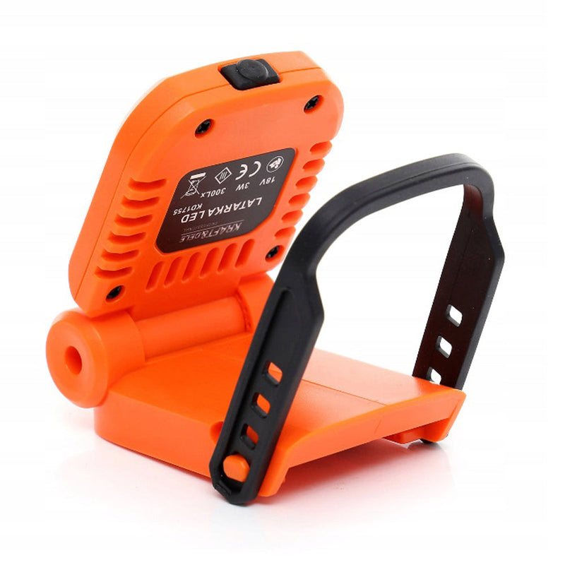 *OFERTELE-IEPURASULUI* Lampa LED cu acumulator KRAFTSON % Import Polonia %  1755, 18V, 300Lm, fara acumulator si incarcator ( X-Series )