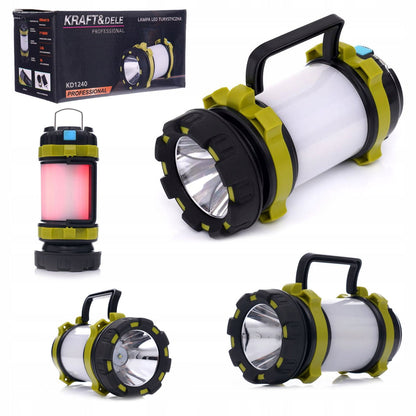 *OFERTE-DE-VARA* Lanterna KRAFTSON % Import Polonia %  1240, 3000mAh, reincarcare prin USB