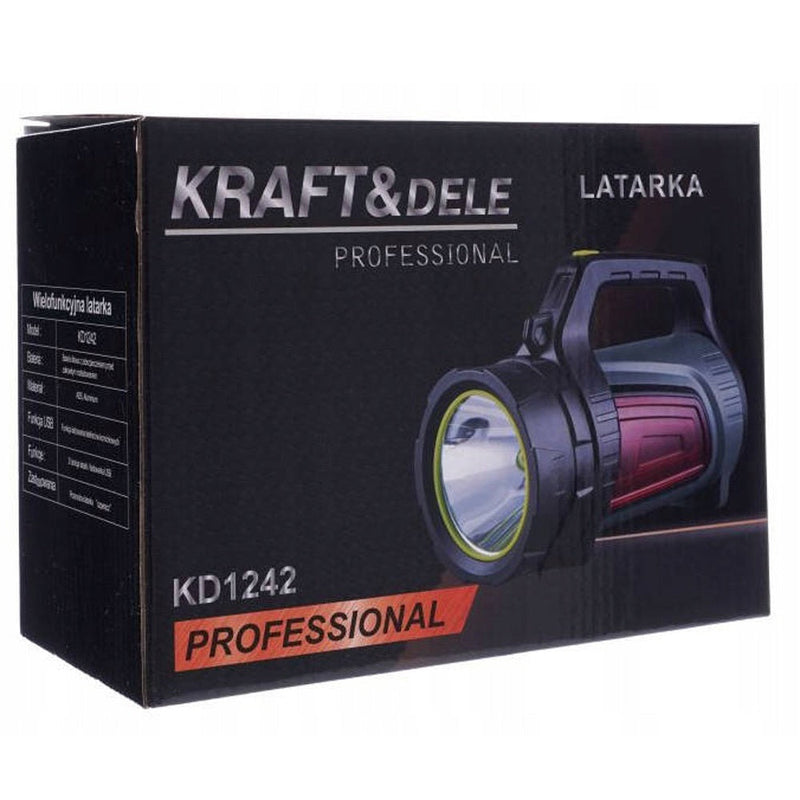 *OFERTELE-IEPURASULUI* Lanterna KRAFTSON % Import Polonia %  1242, 8000mAh, reincarcare prin USB