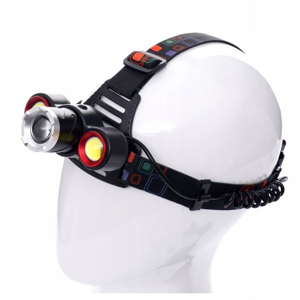 Lanterna LED pentru cap POLSKI K1245, raza de actiune 500m