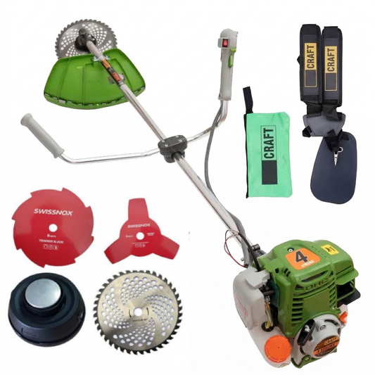 Motocoasa 4 Timpi T-5600-CT, 7.5CP, + 4 Sisteme Taiere, Accesorii Incluse