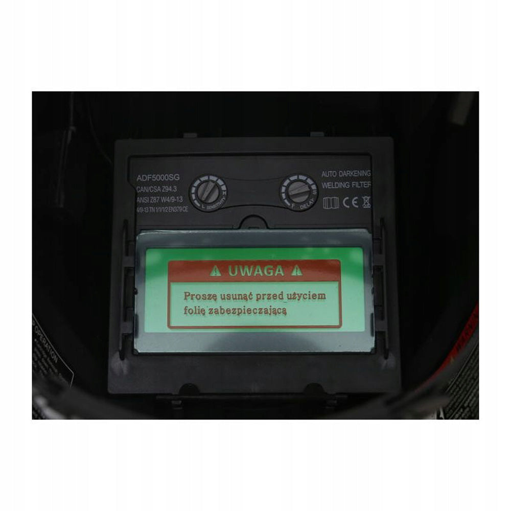 Masca de sudura automata cu reglaje si autointunecare, PERSONALIZARE POLSKI K1893, Poza16