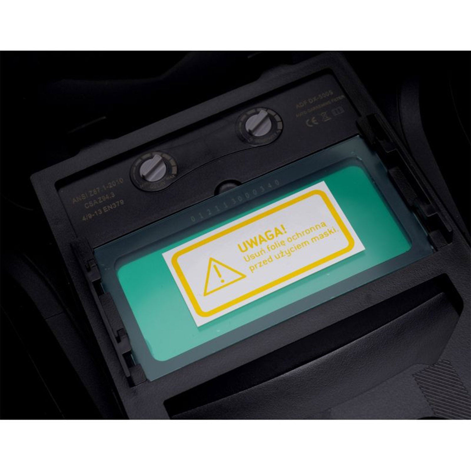 Masca de sudura automata reglabila, YELLOW, cu autointunecare, POLSKI K890, Poza12
