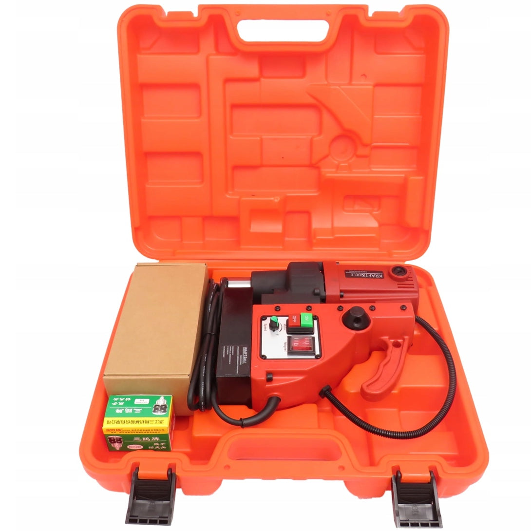 Masina de gaurit cu coloana, prindere magnetica, 2150W, 750RPM, mandrina pana la 13mm, POLSKI K1381, Poza12