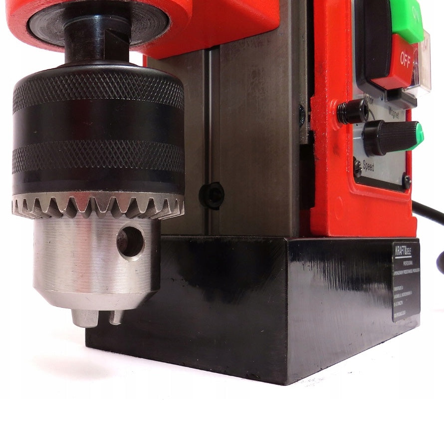 Masina de gaurit cu coloana, prindere magnetica, 1800W, 750RPM, mandrina pana la 16mm, POLSKI K1382, Poza5