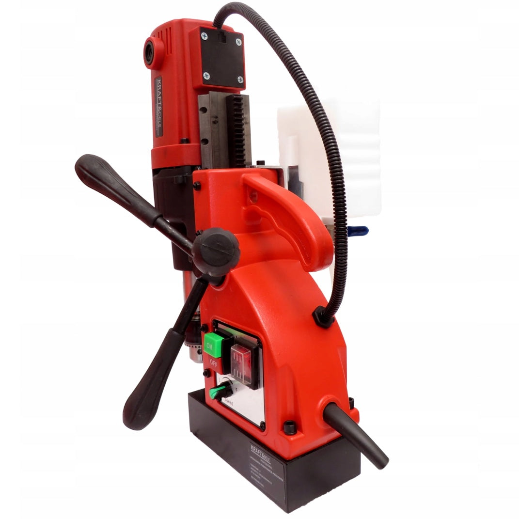 Masina de gaurit cu coloana, prindere magnetica, 2150W, 750RPM, mandrina pana la 13mm, POLSKI K1381, Poza4