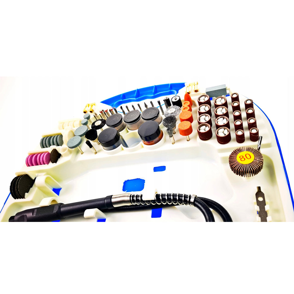 Masina de gravat cu 210 accesorii, 270W, 35000RPM, POLSKI K10753, Poza14