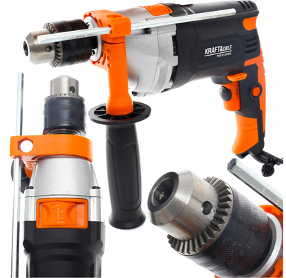 Masina gaurit cu percutie 1700W, 2800RPM, mandrina pana la 13mm, POLSKI K1687, Poza2