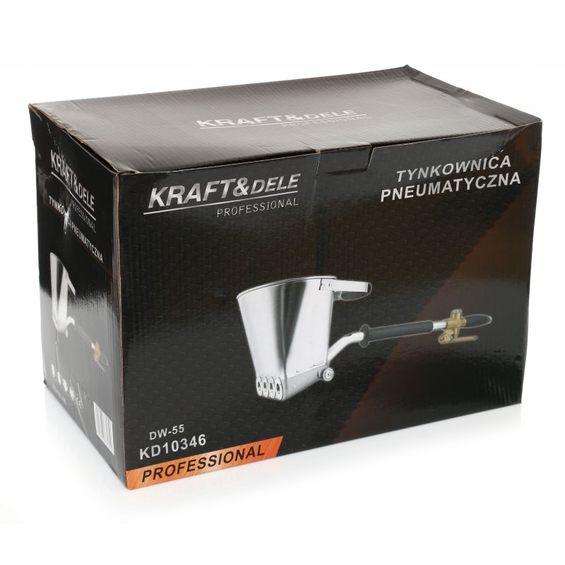 Masina tencuit pneumatica KRAFTSON % Import Polonia %  10346, capacitate 3.5 L