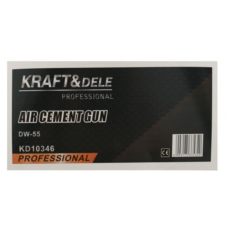 Masina tencuit pneumatica KRAFTSON % Import Polonia %  10346, capacitate 3.5 L