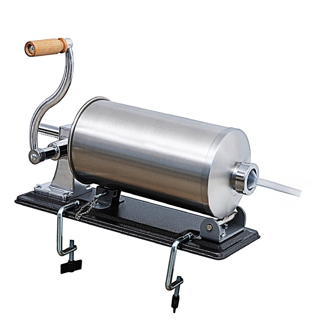 *WINTER-SALE* MICUL MACELAR Recomanda - Masina de umplut carnati, 4Kg, 5xPalnii Incluse, Orizontal, inox