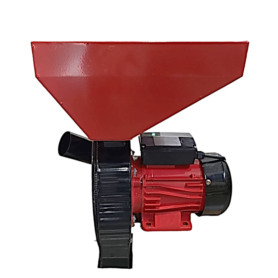 *BuZZ* Moara cereale 3.9KW, uruiala si stiuleti, cu ciocanele, NEGRU+ROSU, VÖKNER Recomandat