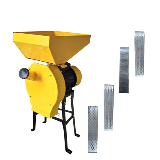 Moara Porumb si Cereale DORELL® ALEGE, cu ciocanele, 3.9KW, site 2-3-4-5 mm incluse + Suport