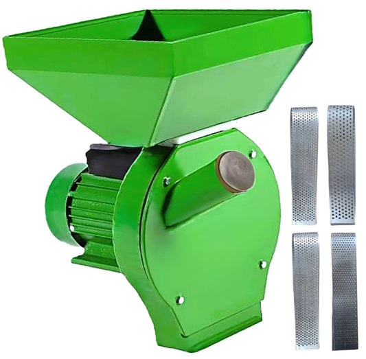Moara PANDORA Economic-D, Cereale si stiuleti (2 in 1), cu ciocanele pentru uruiala, GREEN Electrica, motor inclus