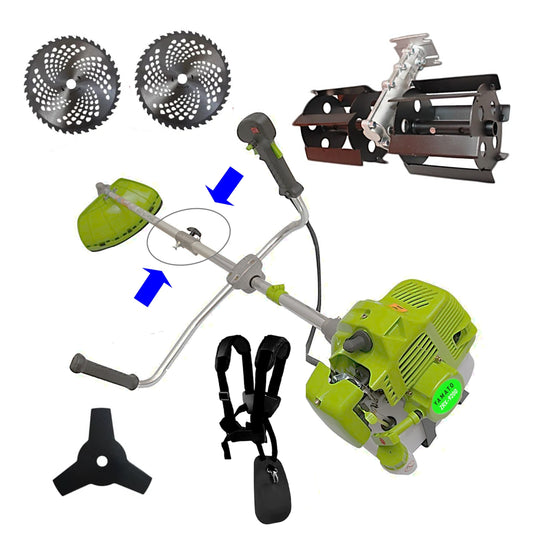MOTOPRASITOARE de GRADINA pe benzina, YAMATO ZRX-9200, 6CP, cu accesorii tuns iarba