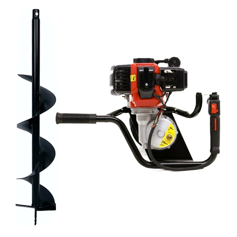 *PROMO* Motoburghiu pamant KRAFTSON, 5.2CP-KD174 + Burghiu 250mm/800mm