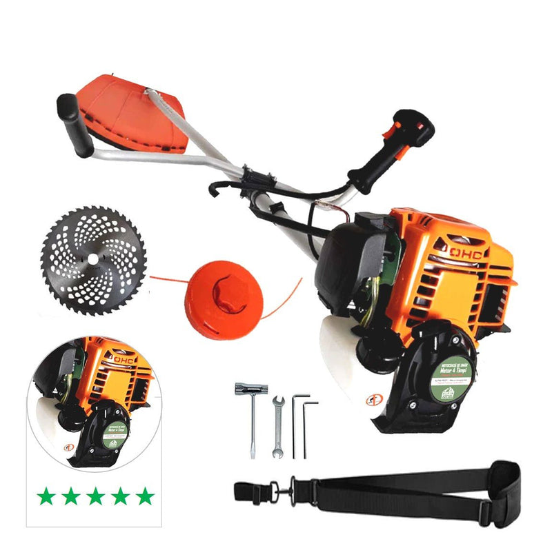 *BUZZ* Motocoasa 4 Timpi Alpin Profi ORIGINALA, 5600, Motor 4 Timpi, 7CP + Sistem Taiere, BUNDLE 1xDV230