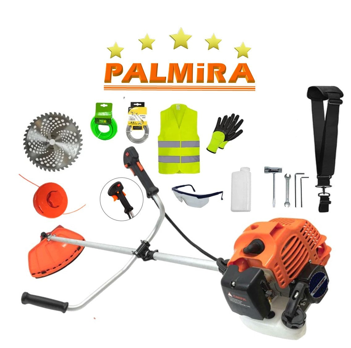 *PROMO* Motocoasa 6CP PALMiRA, 10.000RPM + Sistem Taiere
