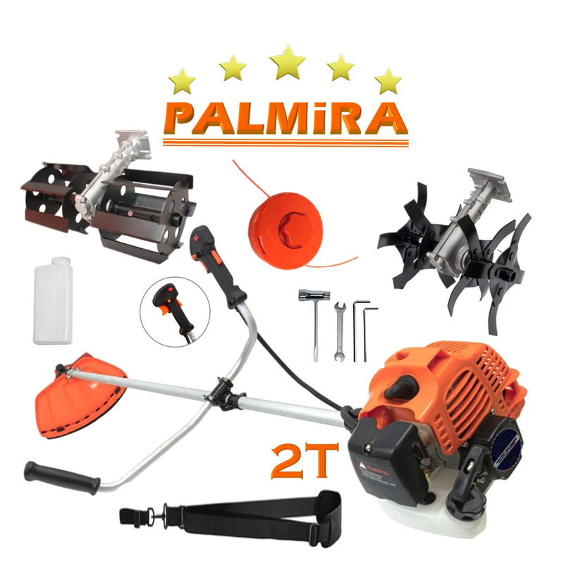 Set Motocoasa PALMiRA, 6CP, Accesorii + Cultivator + Prasitoare