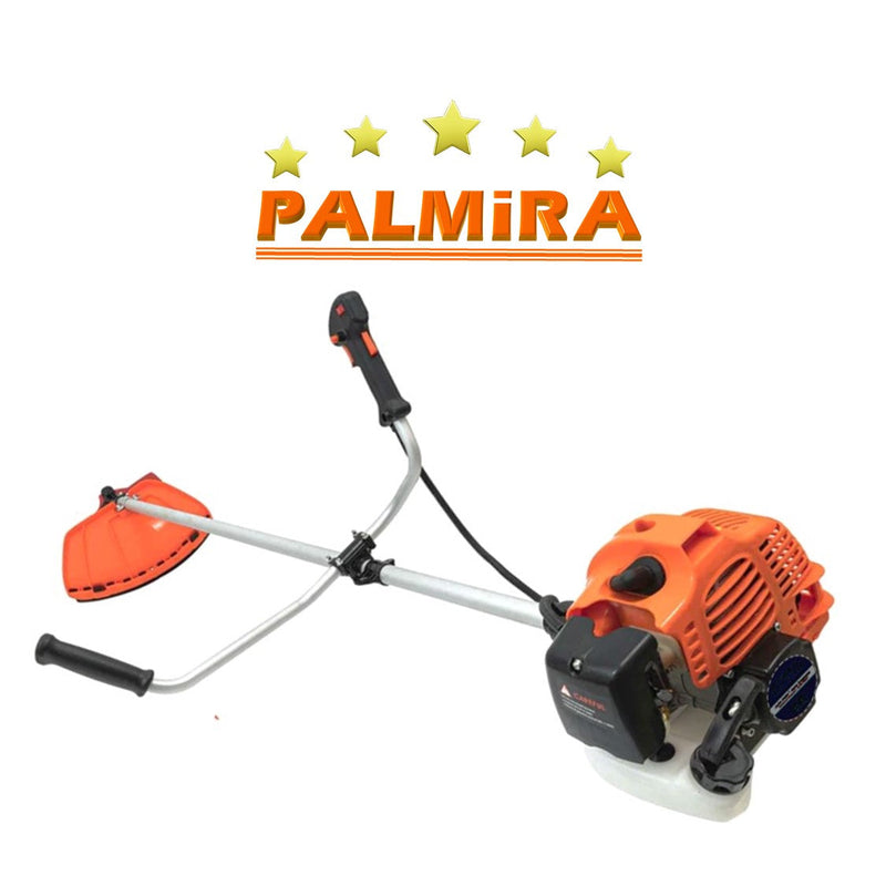 Motocoasa PALMiRA, 6CP, motor 2 timpi benzina, 52cc, BUNDLE Disc Vidia 255 +Cultivator+Prasitoare