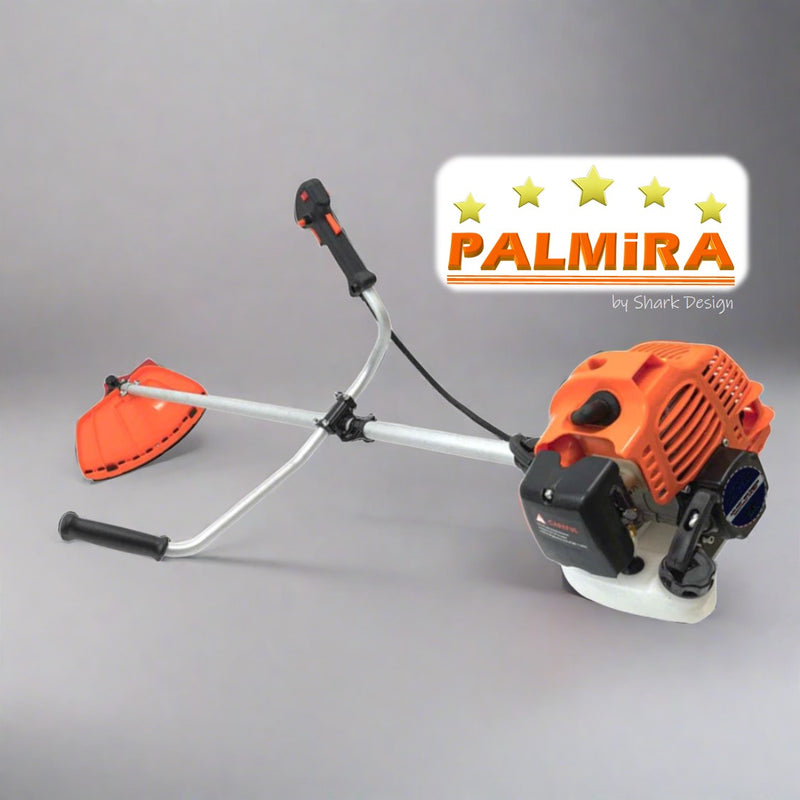 SET Motocoasa PALMiRA 6CP, motor 2 timpi benzina, 11.000RPM, + sistem taiere, BUNDLE Cultivator