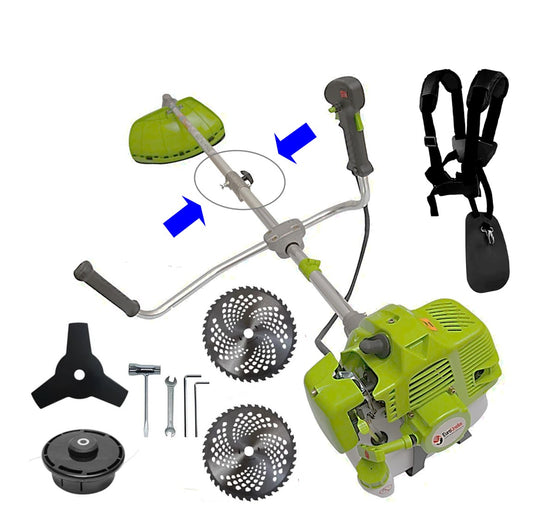 Motocoasa Procraft 4350 6CP, 52cc + 4 Sisteme Taiere