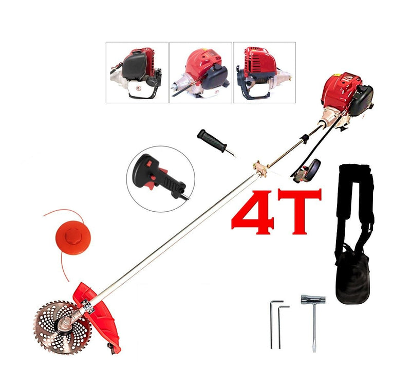 Motocoasa 4 Timpi KRAFTSON, 7.5cp, 62cc, Accesorii Incluse, Disc Vidia 255mm
