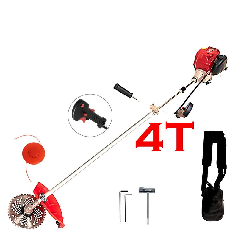*OFERTE-DE-VARA* Set Motocoasa Kraftson 4T, motor 4 Timpi, 7.5CP, Disc Vidia D230mm, + Prasitoare + Cultivator