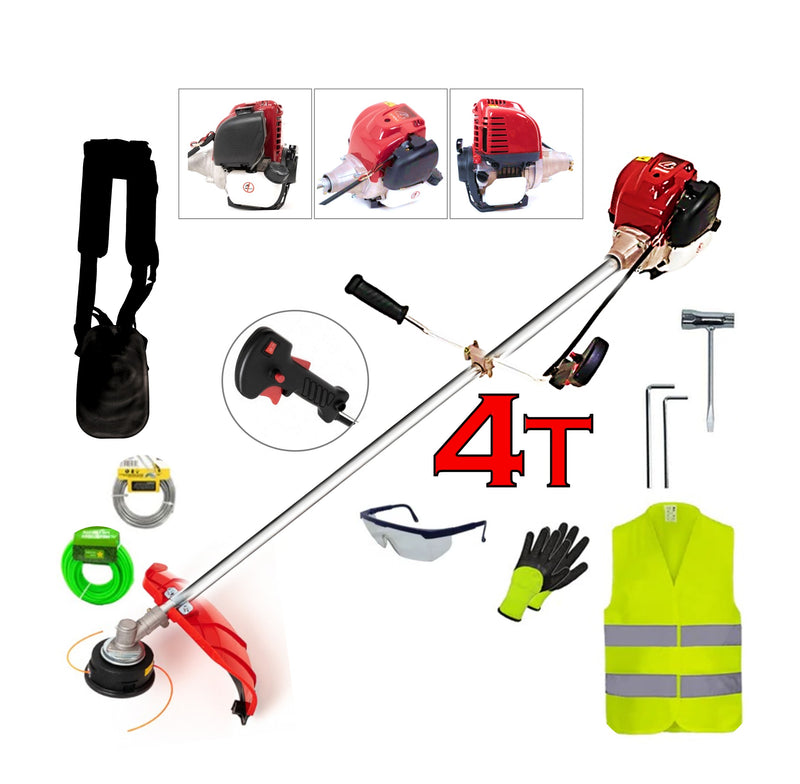 Motocoasa 4 Timpi KRAFTSON, 7.5CP, EXTRA Accesorii Incluse