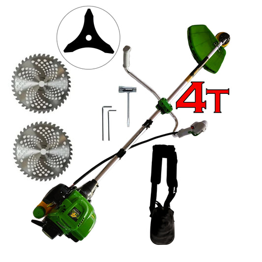 Motocoasa Kraftson 4T, Motor 4 Timpi, 6CP, Accesorii Incluse si Vidia D255mm