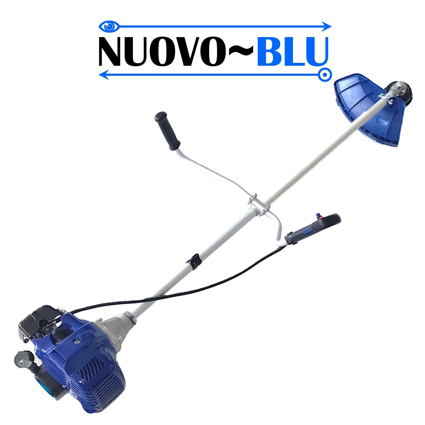 Motocoasa NUOVO-BLUe Fuel-Economy 3.4CP, Discuri, accesorii incluse-1