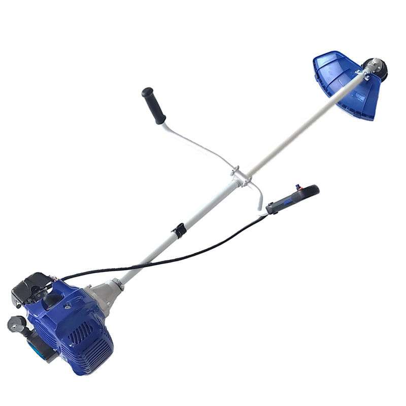 Cositoare pe benzina NUOVO-BLUe Fuel-Economy 3.4CP, Disc Stea+Vidia 255mm, accesorii incluse, +PRASITOARE+CAP DRUJBA