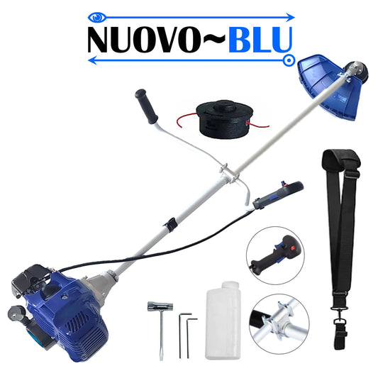 Motocoasa NUOVO-BLUe Fuel-Economy 3.4CP, Disc Stea, accesorii incluse