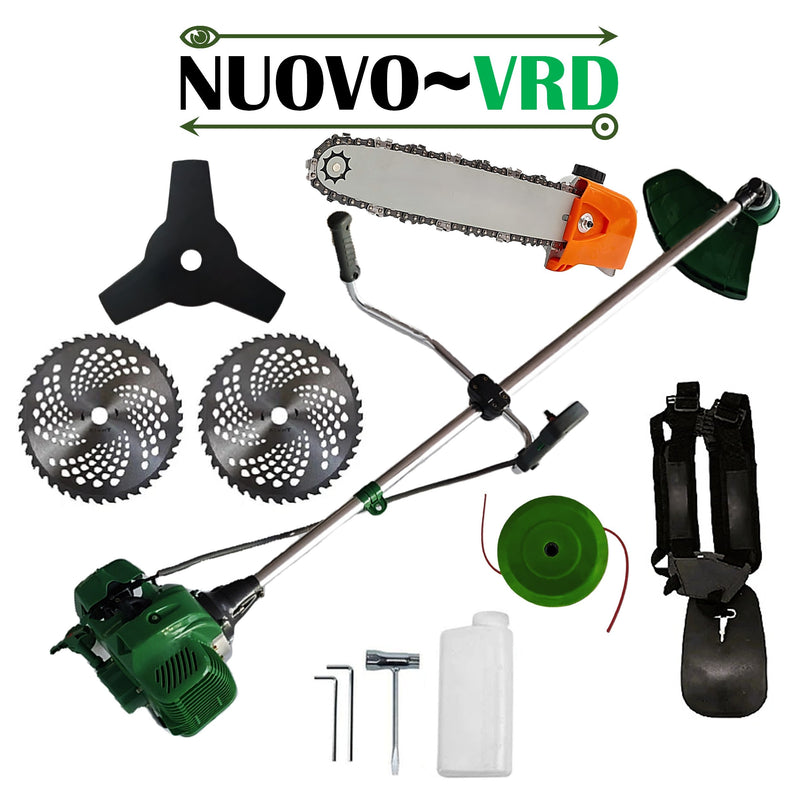 *PROMO* CAP DRUJBA+Motocoasa NUOVO-VRD VERDE 6CP, 2xDisc Vidia, Disc Stea, accesorii incluse